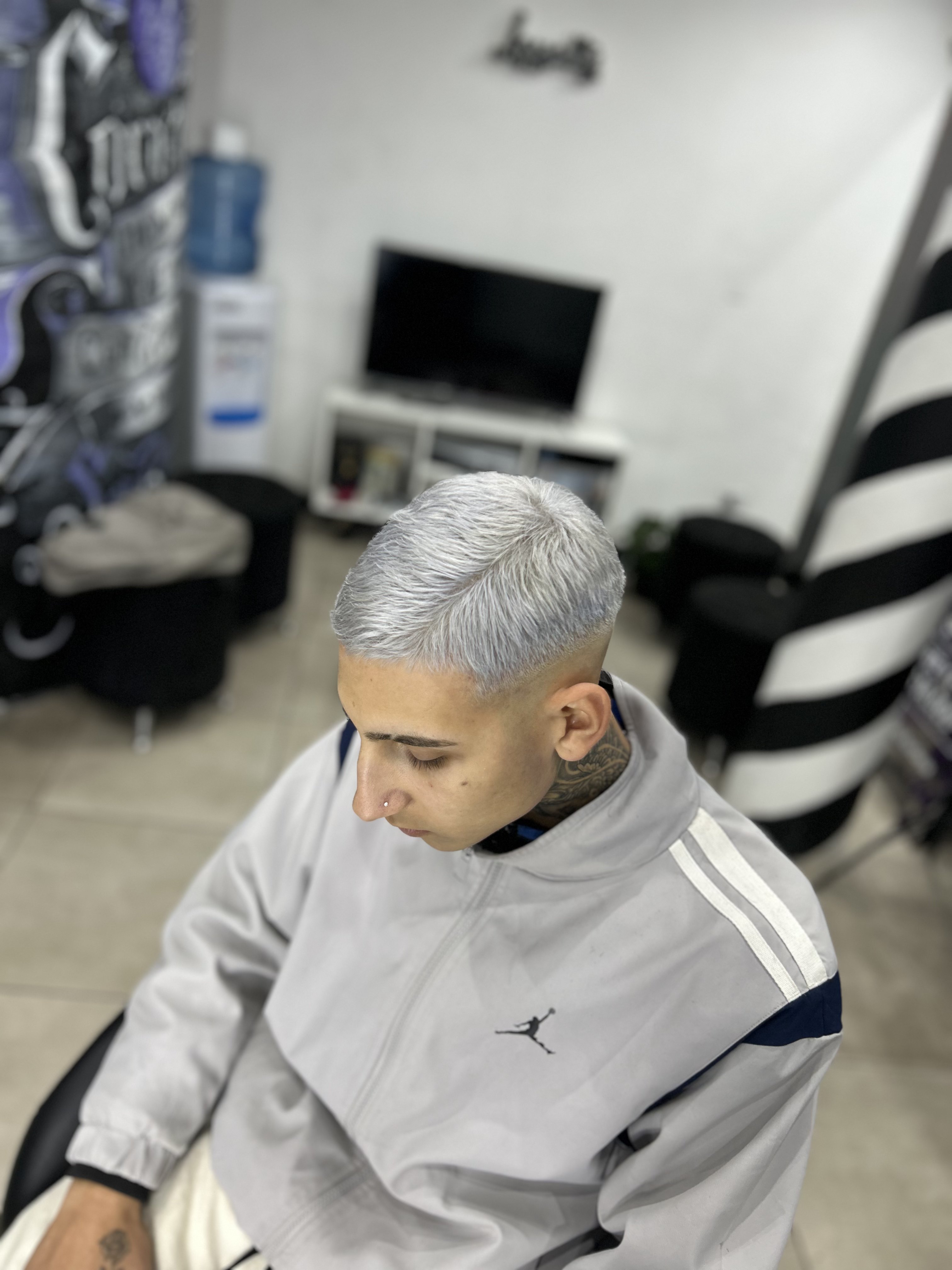 Platinado con fade